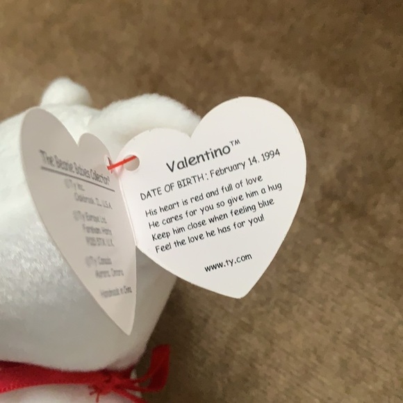 Ty beanie original baby Valentino February 14th 1994 - Picture 6 of 14